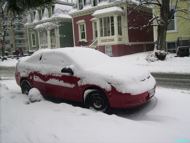 Winter and Spring at Halifax, Nova Scotia, Canada during 2007-2009