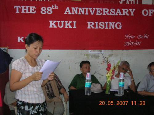88th Anniversary of Kuki Rising in New Delhi, 20 May 2007