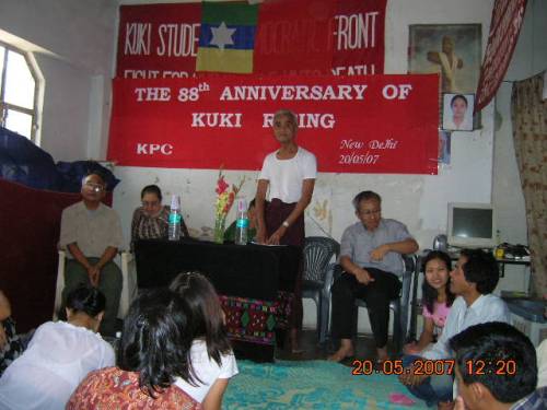 88th Anniversary of Kuki Rising in New Delhi, 20 May 2007