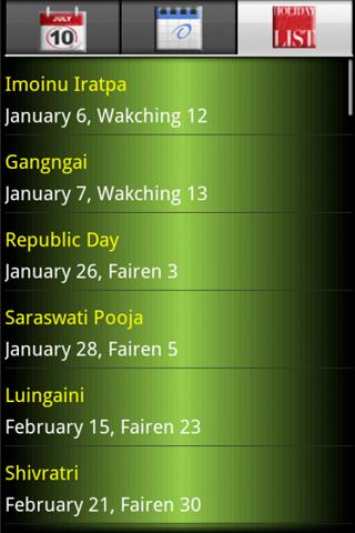 Meitei Calendar 2012 :: Apps for Android Phones 