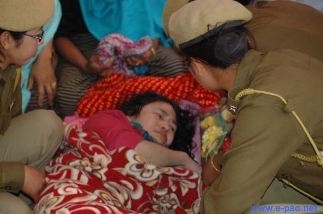 Irom Chanu Sharmila is re arrested on 9th March 2009 for attempted suicide