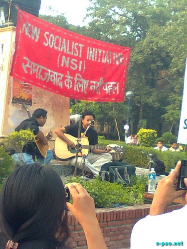 An Event to Highlight Irom Sharmila's Hunger Strike at Delhi :: November 06 2009