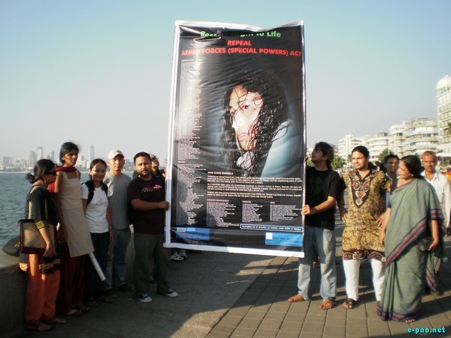 AFSPA protest meeting at Mumbai :: 21 November 2009