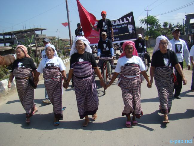 Peace rally towards the completion of Sharmila's decade hunger Strike  :: 30 October 2010