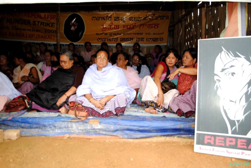 Peace Rally at Imphal observing the signing of AFSPA in 1958  :: 11 September 2011
