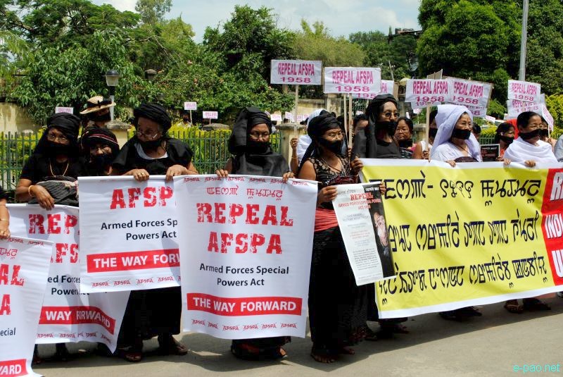 Peace Rally at Imphal observing the signing of AFSPA in 1958  :: 11 September 2011