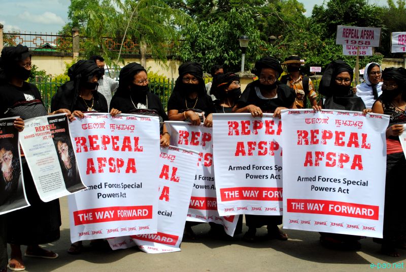 Peace Rally at Imphal observing the signing of AFSPA in 1958  :: 11 September 2011