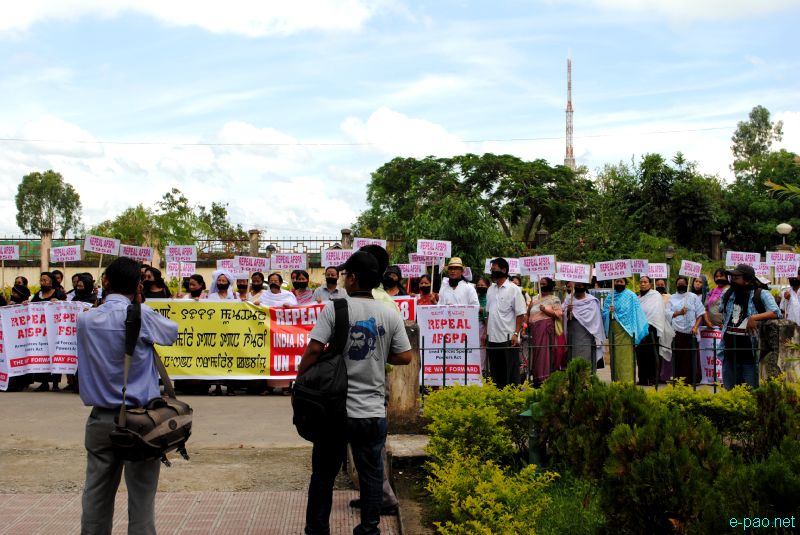 Peace Rally at Imphal observing the signing of AFSPA in 1958  :: 11 September 2011