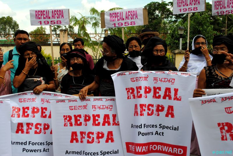 Peace Rally at Imphal observing the signing of AFSPA in 1958  :: 11 September 2011