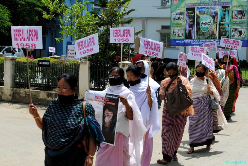 Peace Rally at Imphal observing the signing of AFSPA in 1958  :: 11 September 2011