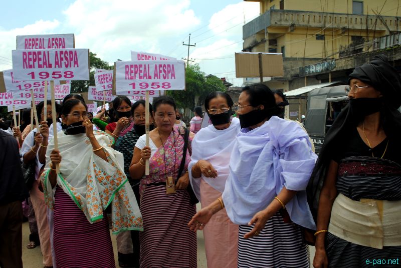 Peace Rally at Imphal observing the signing of AFSPA in 1958  :: 11 September 2011