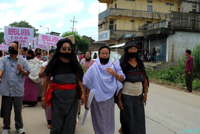 Peace Rally at Imphal observing the signing of AFSPA in 1958  :: 11 September 2011