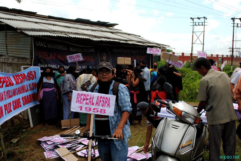 Peace Rally at Imphal observing the signing of AFSPA in 1958  :: 11 September 2011