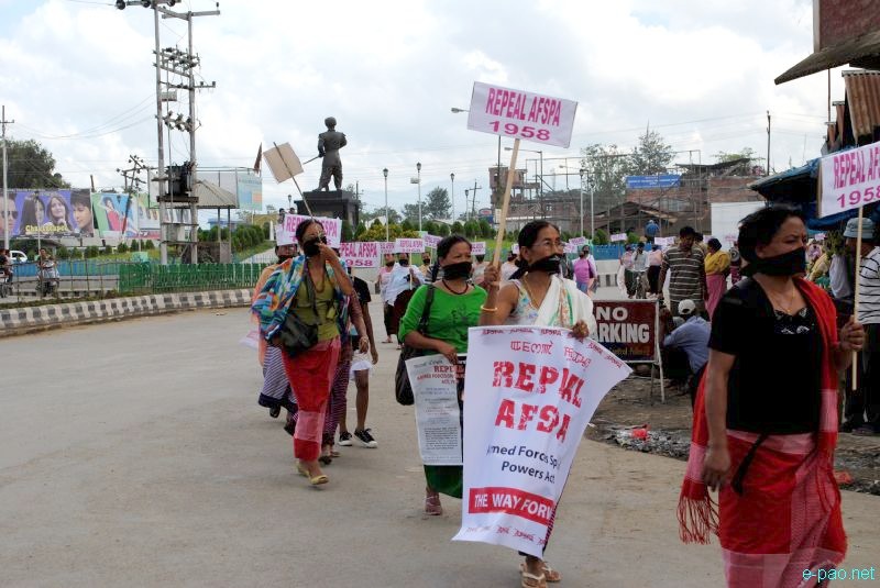 Peace Rally at Imphal observing the signing of AFSPA in 1958  :: 11 September 2011
