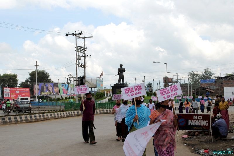 Peace Rally at Imphal observing the signing of AFSPA in 1958  :: 11 September 2011