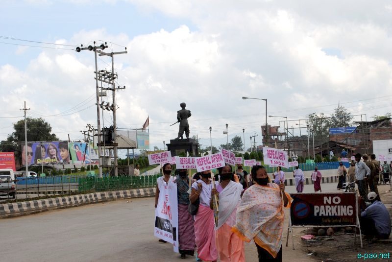 Peace Rally at Imphal observing the signing of AFSPA in 1958  :: 11 September 2011