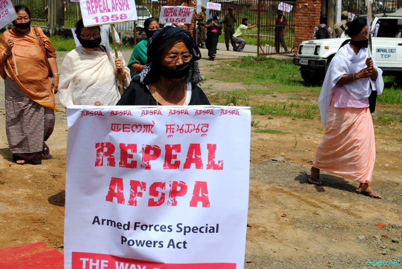 Peace Rally at Imphal observing the signing of AFSPA in 1958  :: 11 September 2011