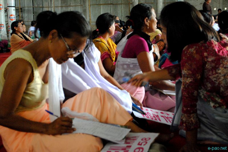 Peace Rally at Imphal observing the signing of AFSPA in 1958  :: 11 September 2011
