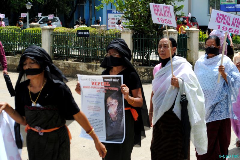 Peace Rally at Imphal observing the signing of AFSPA in 1958  :: 11 September 2011