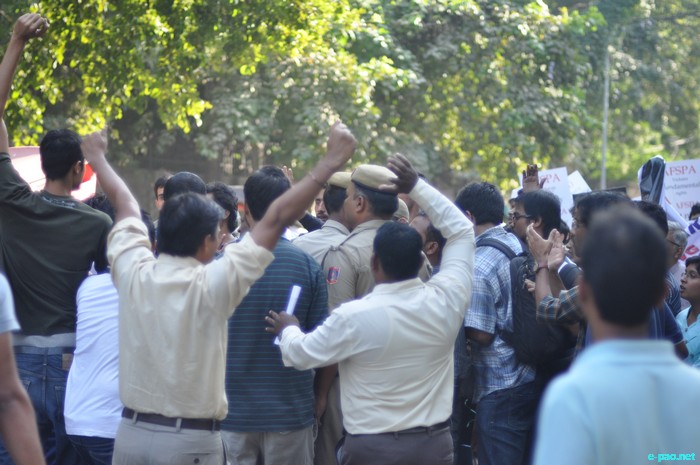 Jan Karwan, from Srinagar to Imphal for Repeal AFSPA at New Delhi :: October 19 2011