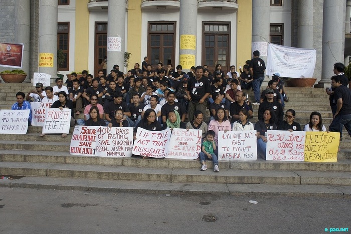 Day long fasting against AFSPA initiated by MMAB, Bangalore :: Nov 5 2011