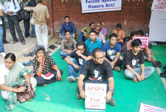 Campaign to support Irom Sharmila 11 year long Hunger-strike at New Delhi :: Nov 5 2011