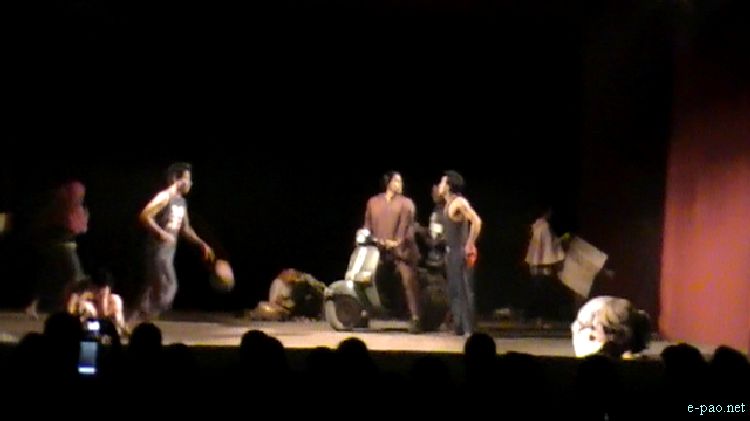 Mirel Mashinggha - A Play at Festival of Hope, Peace and Justice for Irom Sharmila  :: 2011