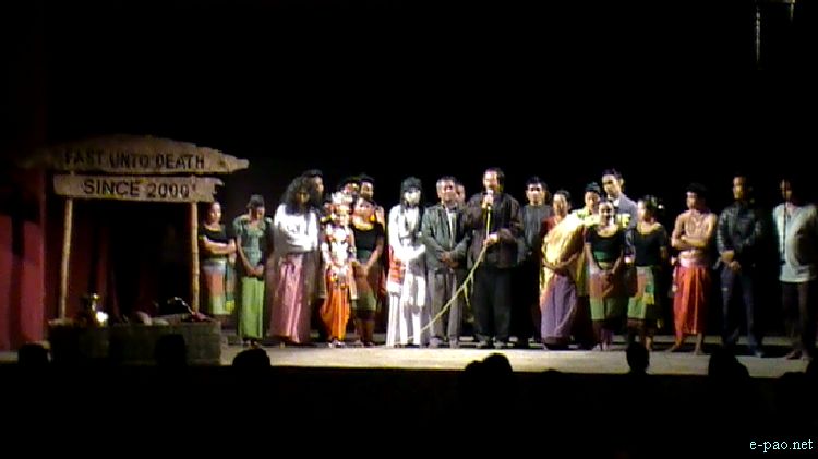 Mirel Mashinggha - A Play at Festival of Hope, Peace and Justice for Irom Sharmila  :: 2011