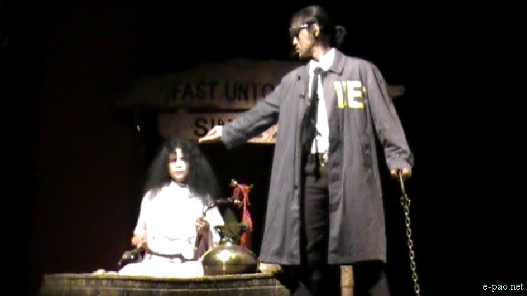 Mirel Mashinggha - A Play at Festival of Hope, Peace and Justice for Irom Sharmila  :: 2011
