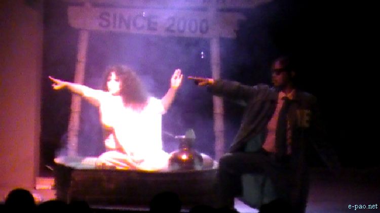Mirel Mashinggha - A Play at Festival of Hope, Peace and Justice for Irom Sharmila  :: 2011