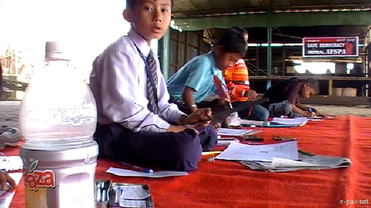 Painting Competition at Festival of Hope, Peace and Justice for Irom Sharmila  :: 2011