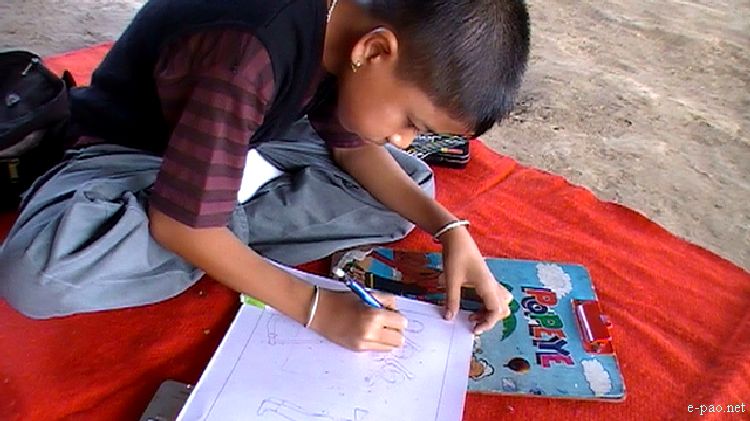 Painting Competition at Festival of Hope, Peace and Justice for Irom Sharmila  :: 2011