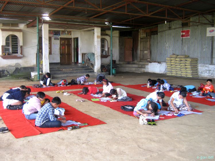 Painting Competition at Festival of Hope, Peace and Justice for Irom Sharmila  :: 2011