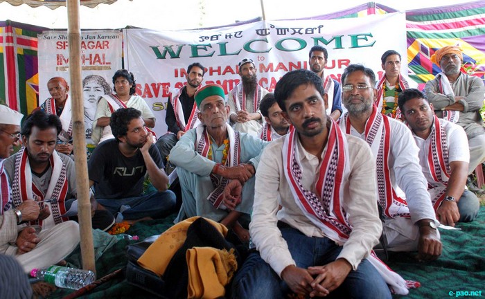 Jan Karwan, from Srinagar to Imphal for Repeal AFSPA at Imphal :: October 27 2011