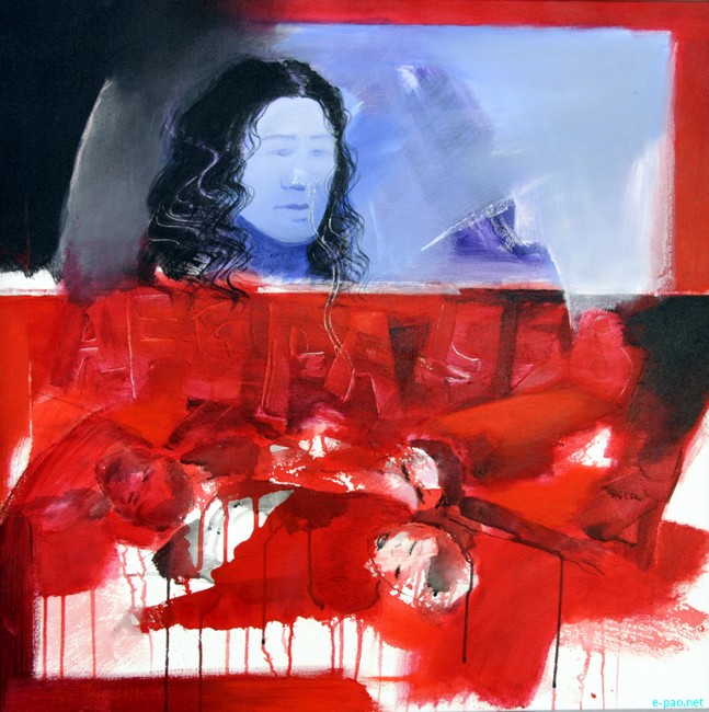 Paintings on Spirit of Irom Sharmila :: By 'Neogene'