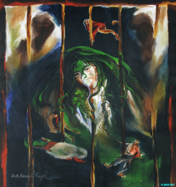 Paintings on Spirit of Irom Sharmila :: Neogene Artists