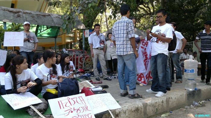Sit in protest & procession at Bangalore to support Irom Sharmila :: September 25 2011