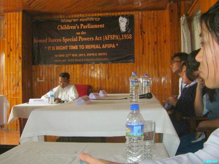 Children's Parliament on AFSPA and its resolution :: May 22 2011
