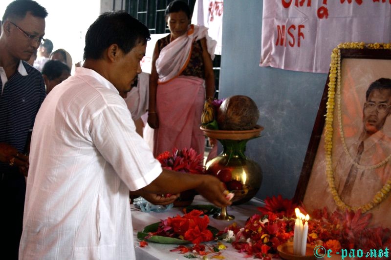 Sacrifice of Pebam Chittaranjan Mangang - Part 1 ::  16 August 2012