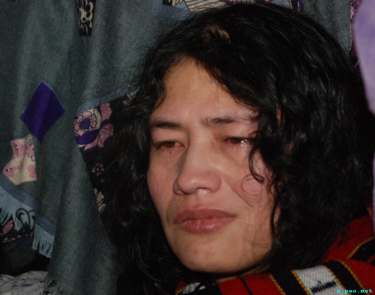 Irom Sharmila Chanu on March 12, 2012 