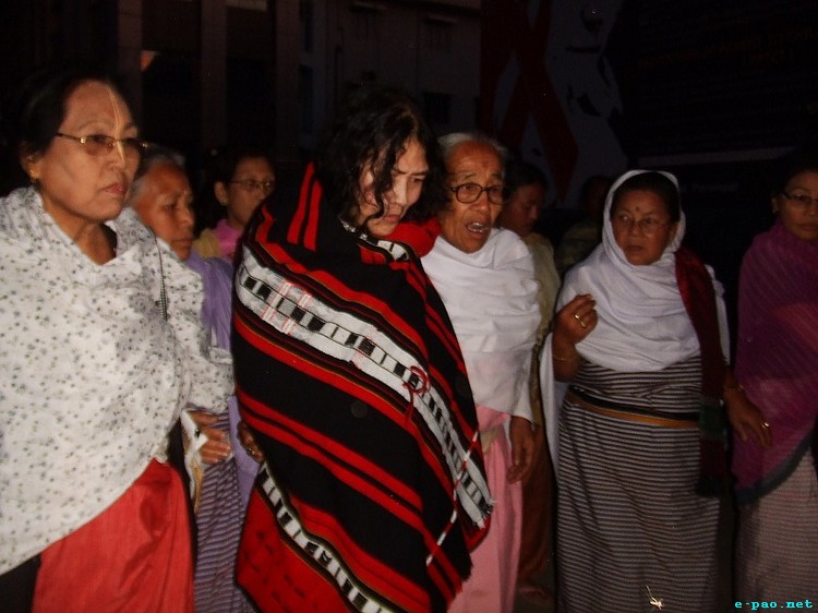 Iron Lady - Irom Sharmila Chanu released and re-arrested  ::  March 12 and March 13, 2012