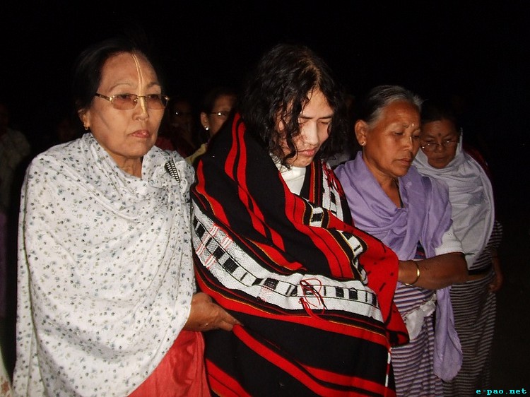 Iron Lady - Irom Sharmila Chanu released and re-arrested :: March 12 and March 13, 2012