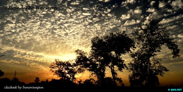 Sunsets clicked at Hutti Gold Mines regions, Karnataka :: 2010