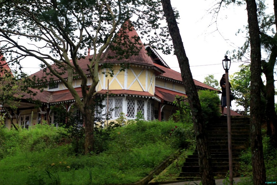 Interior and Outer View of Manipur Bhavan, Laitumkhrah, Shillong as on 24th August 2012