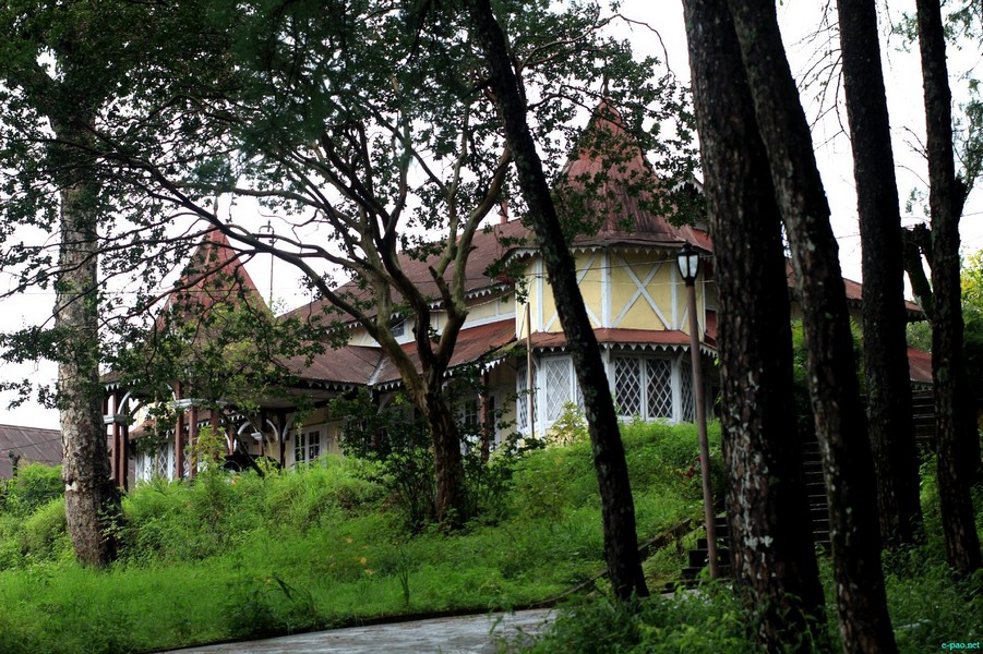 Interior and Outer View of Manipur Bhavan, Laitumkhrah, Shillong as on 24th August 2012