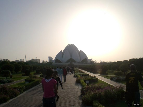 Lotus Temple , New Delhi :: 2008