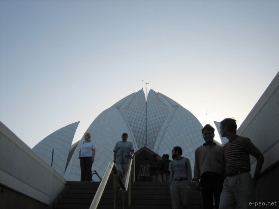 Lotus Temple , New Delhi :: 2008