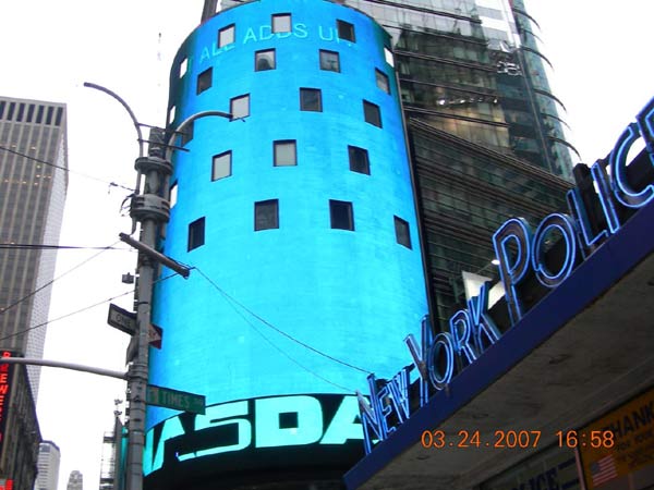 Times Square - Manhattan, April 2007