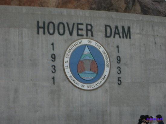 Hoover Dam at Nevada & Arizona Border :: 2008