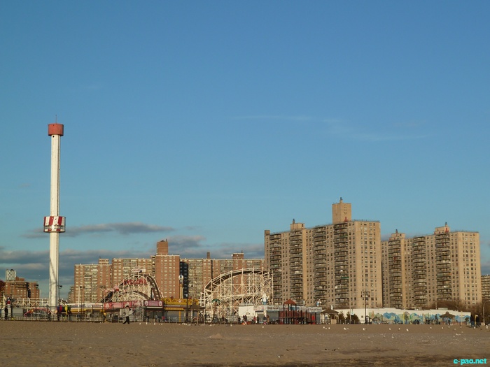 Sunset at Coney Island, New York City :: December 2010